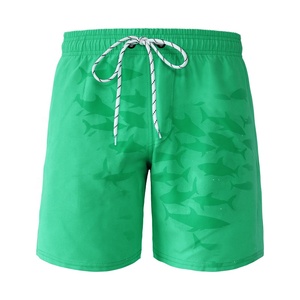 Shorts de Playa Personalizados para Hombre, 100% Poliéster, Secado Rápido, Transpirables, con Cordón Ajustable, Bolsillo Trasero, Estilo Boardshorts, Cintura Media - Product Image 3
