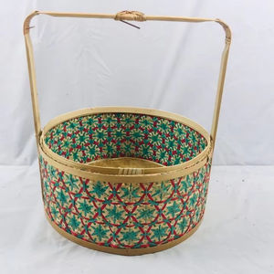 Boîte cadeau en bambou artisanale du Vietnam 2026 Emballage artisanal unique pour les cadeaux de Tet - Product Image 1