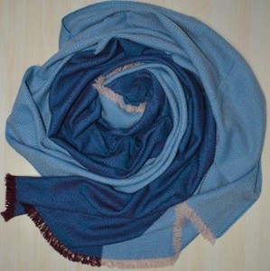 Bufandas y chales de Cachemira con diseño de espiga de lujo, estolas de estilo tradicional de temporada de invierno - Product Image 3