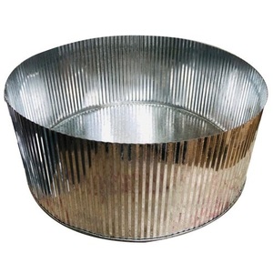 Pot de fleurs décoratif fait à la main en métal doré brillant poli de taille moyenne pour la maison et le jardin à bas prix - Product Image 5