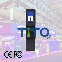 Игровой автомат TITO с функцией выдачи призов и сенсорным экраном Fire Link, изогнутый сенсорный экран, кассовый аппарат на английском языке для развлекательных центров