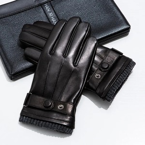 Gants de conduite en cuir imprimés avec logo professionnel du fabricant Meilleur prix avec logo personnalisable pour une utilisation en voiture et en moto - Product Image 4