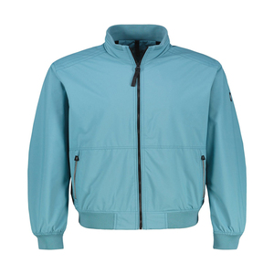 Veste coupe-vent personnalisable pour hommes de haute qualité 2025 pull formel avec logo sur le devant sans col à capuche - Product Image 1