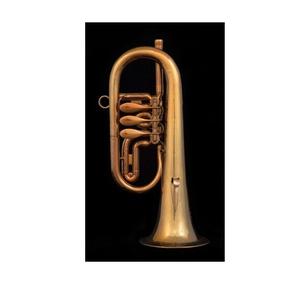 Cuerno de corneta de latón hecho a mano con acabado vintage adecuado para eventos tradicionales reuniones religiosas y programas escolares - Product Image 1