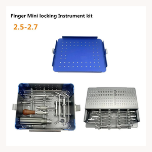 Ensemble d'instruments orthopédiques mini-set de plaques de verrouillage pour la chirurgie des doigts, de la paume et des os - Product Image 6