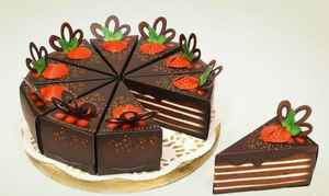 Juego de 10 Cajas para Rebanadas de Pastel de Chocolate |   Empaque Individual para Regalo de Postre |   Cajas de Regalo de Alta Calidad - Product Image 3