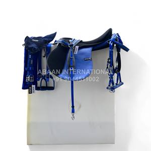 ชุดอานกระโดดทนทานพร้อมแผ่นรองหน้าอกที่เข้ากัน | อานสังเคราะห์น้ำหนักเบา | ชุดอานม้าอเนกประสงค์ - Product Image 5