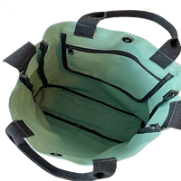 ECO WORLD BAGS Sacs de courses pliables en toile teinte écologiques et durables, impression personnalisée sans azo, style bohème géométrique