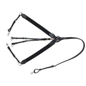 Placa de equitación ecuestre con logotipo personalizado, coraza de caballo elástica cómoda y duradera hecha de cuero duradero - Product Image 3