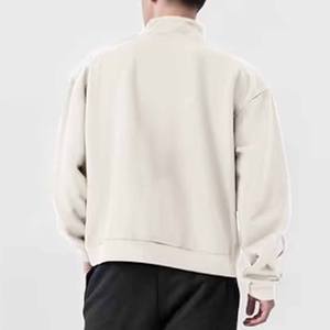 Sudadera con capucha de gran tamaño para hombre de lujo de 450gsm, 100% de algodón, forro polar, diseño sólido, ropa de calle, estilo de moda - Product Image 2