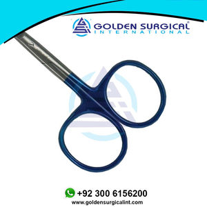 Ciseaux à pansement allemands en acier inoxydable de 4 \ "de meilleure qualité à alimentation manuelle pour une utilisation de marque privée - Product Image 4