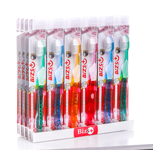 Bizs + unisex dành cho người lớn bàn chải đánh răng siêu mềm chất lượng cao PBT lông kích thước thường xuyên sử dụng nhà - Product Image 2