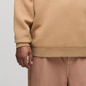 Sweat-shirt d'hiver surdimensionné à col rond avec logo personnalisé, 100 % coton épais 500 g/m², le plus vendu en 2026 – Nouveaux sweats à capuche très demandés - Product Image 6