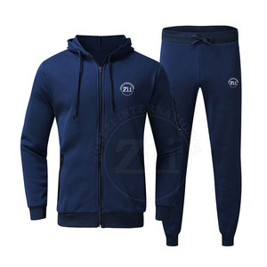 .. Ensemble de survêtement léger pour hommes, veste et pantalon à fermeture éclair complète, tenue deux pièces pour le sport au quotidien et le fitness en plein air - Product Image 6