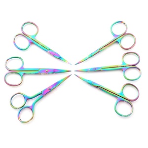 Tijeras de uñas para cutículas de punta de flecha afilada Roma de acero inoxidable para salón profesional con cuchillas más largas y afiladas logotipo personalizado - Product Image 3