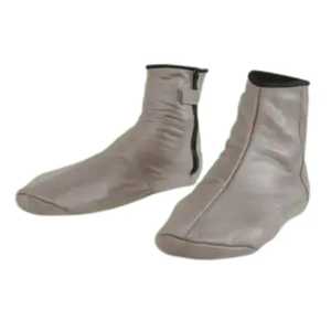 Latest Men's Woven Anti-Bacterial Anti-Slip Genuine Cow <b>Sheep</b> Leather Winter High Quality 100% Original Leather <b>Socks</b> - Product Image 5