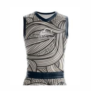 Conjuntos de Camisetas y Pantalones Cortos de Baloncesto Personalizados Unisex, Transpirables, 100% Poliéster, Hechos a Medida - Product Image 4