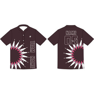 ชุดเครื่องแบบเบสบอลสำหรับผู้ชายชุดเสื้อซอฟต์บอลเสื้อเจอร์ซีย์ลายตาข่ายเปล่าออกแบบโลโก้ได้ตามต้องการ2025 - Product Image 2