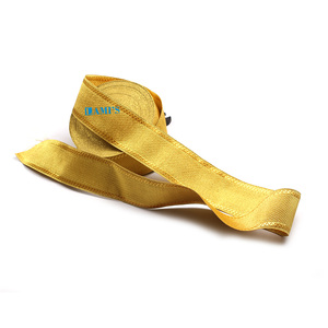 Vente en gros Garnitures en fil d'or tressé en mylar de qualité supérieure Nouveau style de dentelle pour textiles décoratifs - Product Image 2