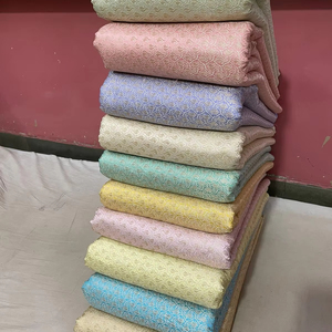 Elegant Brocade Jacquard Fabric with Intricate Weave for Bridal Lehengas Gowns and Decorative <b>Curtains</b> Bulk Wholesale - Product Image 1