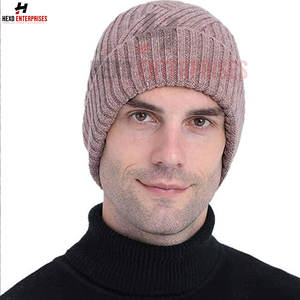 Bonnet bonnet tricoté de haute qualité avec logo personnalisé Vente en gros Bonnet chaud d'hiver unisexe Casquette unisexe - Product Image 2