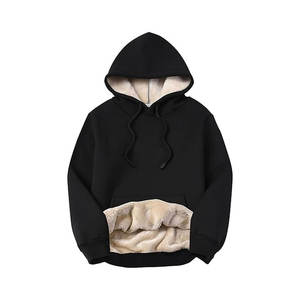 Sudadera con Capucha de Forro Polar para Mujer, Cálida, Suave y Acogedora, Informal, con Diseño de Logotipo Frontal - Product Image 1