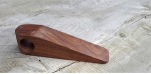 Cunilla de puerta de madera de diseño minimalista, duradera, para entrada interior, decoración del hogar, montaje en suelo, forma irregular, para todas las estaciones - Product Image 6