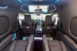 Minibus de Luxe VIP 2025 - Noir - Gris Métallisé - Moteur Diesel/Essence - Conduite à Gauche - Cuir - Transmission Automatique - Émissions Euro V - Prêt à l'Exportation - Product Image 4