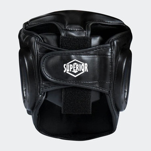 Protège-tête de boxe réglable à force maximale mentonnière MMA à fixation rapide Équipement de combat pour arts martiaux Thai Kick Boxing Face - Product Image 4