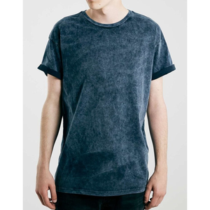 T-shirts surdimensionnés vintage délavés à l'acide pour hommes t-shirts graphiques personnalisés grande taille Streetwear 100% coton t-shirt blanc pour hommes - Product Image 4