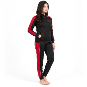 Comfortable Women <b>Tracksuit</b> Designed With Durable Material And Clean <b>Stitching</b> Providing Easy Movement Reliable Wear - Product Image 2