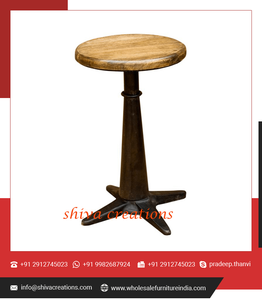 2022 tabourets de bar industriels en métal antique de haute qualité Design moderne polyvalent pour hôtel salon chambre utilisation commerciale - Product Image 3