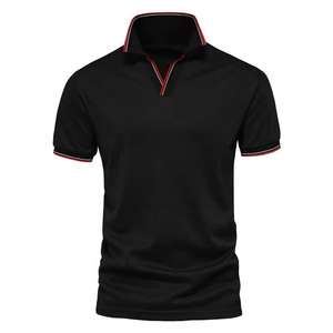 <b>Men's</b> New Fashion Trend Premium Cotton Pullover Polo <b>Shirts</b> Custom Knitted Fabric Plus Size <b>Men's</b> Polo <b>Shirts</b> - Product Image 4