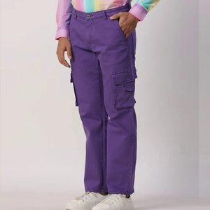 Pantalones Cargo para Hombre de Primera Calidad, Estilo Moderno, Color Liso, Artículo de Moda en el Mercado, Servicio OEM - Product Image 2