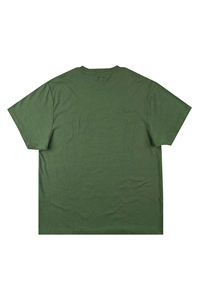 Custom Produce T-shirts en coton pour hommes surdimensionné unisexe à manches courtes col rond lâche basique hauts solide 100% coton biologique - Product Image 3