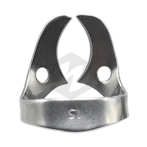 Abrazaderas de presa de goma Dental de acero inoxidable de primera calidad, instrumentos de retracción de dientes endodónticos, procedimientos dentales de aislamiento Superior - Product Image 5