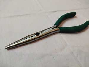 Herramienta de línea de pesca con mosca de acero inoxidable personalizable, gancho de goma suave para construir caña de pescar, trucha, objetivo, río, potencia Manual - Product Image 6