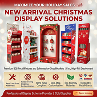 Exhibidores de Cartón Personalizados para Regalos de Navidad, Soluciones FSDU y POS para Puntos de Venta, para una Merchandising de Alto Impacto