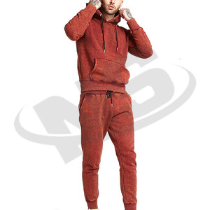 Gran oferta, chándal Vintage desgastado con lavado ácido, Sudadera con capucha ajustada de gran tamaño, pantalones de chándal, moda de dos piezas para hombres - Product Image 1