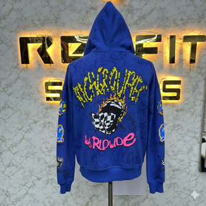 Haut fabricant client le plus demandé fermeture éclair sweat à capuche bouffée imprimé fabriqué en usine pas cher prix sweats à capuche hommes sweats à capuche - Product Image 3