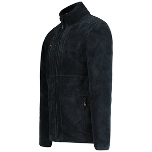 Vente en gros Veste polaire légère matelassée avec fermeture éclair pour hommes Veste polaire personnalisée Musthave survêtement avec logo personnalisé - Product Image 4