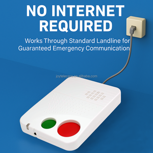 PSTN Communication bidirectionnelle Système d'alarme de soins à domicile pour personnes âgées | Dispositif d'appel de téléavertisseur médical <span class=keywords><strong>fixe</strong></span> pour l'assistance aux personnes âgées - Product Image 3
