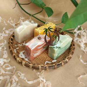 สบู่มะพร้าวธรรมชาติคุณภาพสูงเป็นมิตรกับสิ่งแวดล้อมของตกแต่งบ้านและร้านอาหาร - Product Image 3