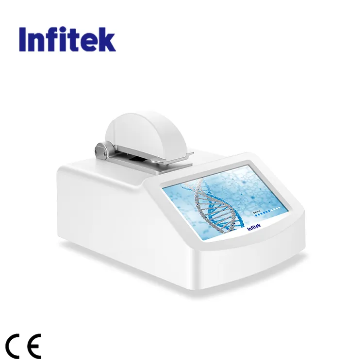 Infitek Microvolume UV/VIS (Nano) Espectrofotómetro/Analizador de ácido nucleico con certificado