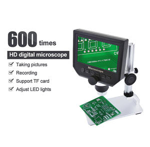 <span class=keywords><strong>Microscope</strong></span> vidéo électronique numérique 600X 4.3 pouces HD LCD <span class=keywords><strong>microscope</strong></span> de soudage <span class=keywords><strong>microscope</strong></span> diamant numérique - Product Image 1
