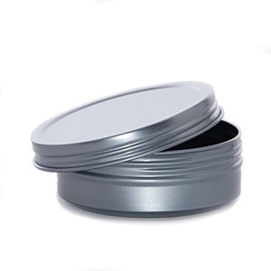 Boîtes en fer blanc empilables sans soudure, résistantes à la rouille, avec couvercle à vis, pour cosmétiques, thé, biscuits, surface imprimée offset, forme cylindrique - Product Image 2