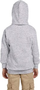 Sweat à capuche uni pour enfants, sweat-shirt surdimensionné avec Logo imprimé personnalisé, unisexe - Product Image 3