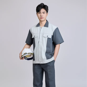 Vêtements de travail haute visibilité pour hommes FMF, tissu TC respirant, durable, confortable, lavable, anti-rétrécissement, anti-plis, résistant aux déchirures - Product Image 1