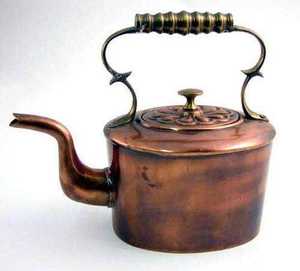 กาต้มน้ำทองแดงคุณภาพดี ดีไซน์มาตรฐาน สำหรับเสิร์ฟชา ตกแต่งสวยงาม สำหรับผู้ค้าส่งในราคาต่ำสุด - Product Image 2