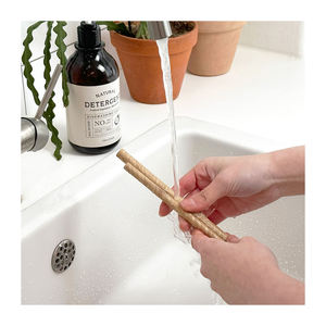 Paille de tissu en bois écologique BELLESOME 10X210mm matériaux de papier jetables innovants produit d'arrivée - Product Image 3